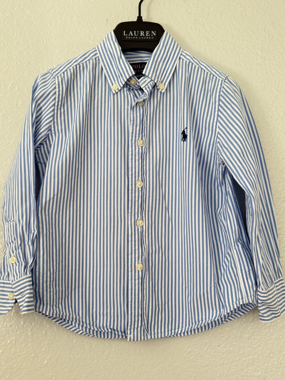 Ralph Lauren Toddler Summer Button Down Shirt Size: 4